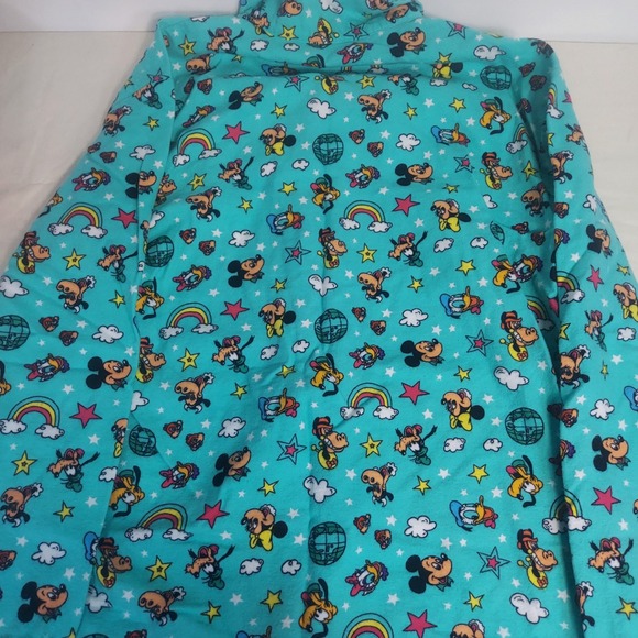 Disney Pajama Top Characters Print Sleepwear Loungewear M - Picture 6 of 6